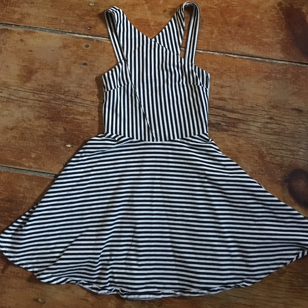 Black and White Cross Dress
